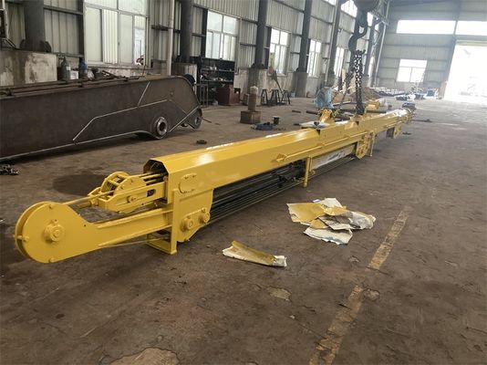 315丈夫な掘削機頑丈な望遠鏡ブーム25mの長い範囲