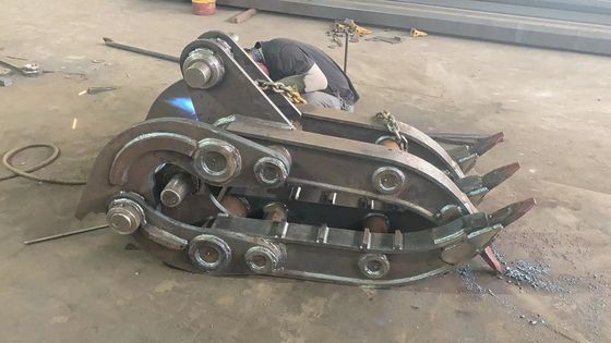 掘削機のためのセリウムの耐摩耗性機械グラブ、 Jcb Liebherrの屑鉄のグラブ