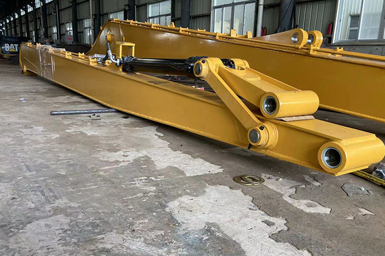 長い腕のバックホウのCAT320 PC200のための小型掘削機ブームの幼虫の棒