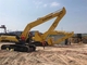 Doosanの掘削機DX300のための長い範囲のブーム20メートルのそして腕