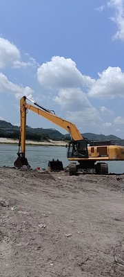 川の日立CAT Doosanの幼虫SANY Kobelcoのための浚渫の掘削機の長い範囲ブーム