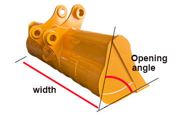 コマツシのために カタピラーのために ヒタチのために 掘削機 コマツシのために カタピラーのために ミニ掘削機 水力泥清掃 傾斜バケツ