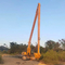 長の18メートルの掘削機の範囲の腕、CAT320Dの掘削機の長い腕