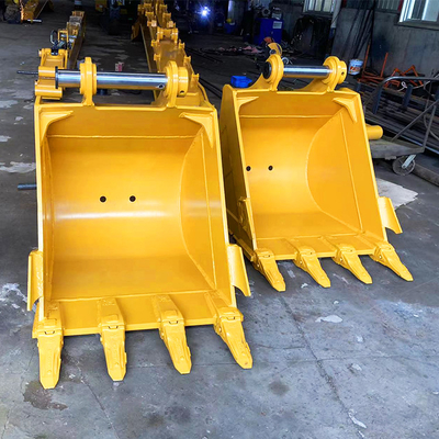Cat312 Pc130 Skeleton Excavator Bucket , Durable Excavator Backhoe Attachments