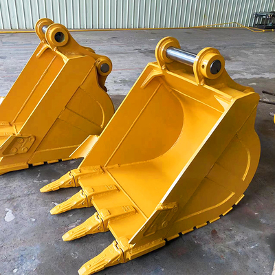 Cat312 Pc130 Skeleton Excavator Bucket , Durable Excavator Backhoe Attachments