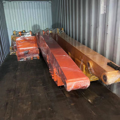 Pc120 Zx120 313のためのブームを滑らせる8M小松Q355B Q690Dの掘削機