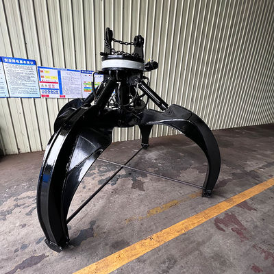 Pc360 300 Zx220の油圧石のグラブ、360度の旋回装置の掘削機の回転グラブ