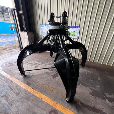 Pc360 300 Zx220の油圧石のグラブ、360度の旋回装置の掘削機の回転グラブ