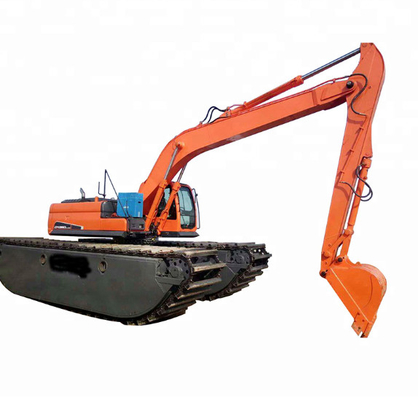 川浚渫への幼虫CAT320の掘削機の使用のための14mの長い範囲ブーム