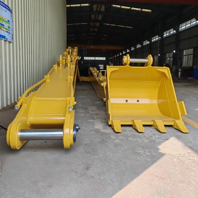 Q355B エグババター ロングブーム 16m 18m 2トンの追加カウンター重量 CAT320D