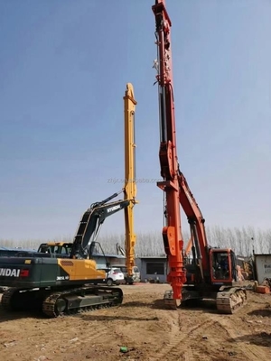 高効率の掘削機 望遠鏡式ブーム 長距離ブーム 掘削機 掘削深層用 望遠鏡式ブーム 掘削機 クラムシェル