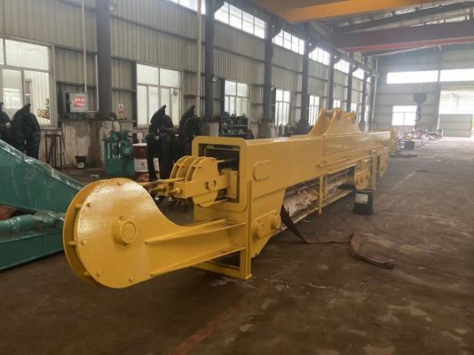 日立ボルボのための技術的なビデオ サポートが付いている1cbm 16mの掘削機の望遠鏡ブーム