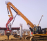沿岸掘削機の杭打ちブームCAT Kobelco日立のための400RPM 7.5トンの