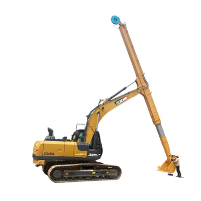 高精度掘削機 2段階望遠鏡腕 12T-35T 基礎ピット・ケイソン プロジェクト LG700 ZX240