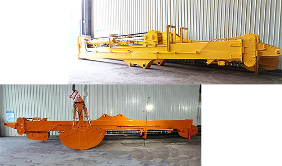Antiwear 20-50ton 掘削機伸縮ブーム 3 セグメント 25m 30m 32m CAT SY PC ZX
