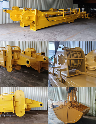 Antiwear 20-50ton 掘削機伸縮ブーム 3 セグメント 25m 30m 32m CAT SY PC ZX
