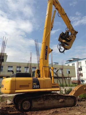 パイル運転とパイル引く掘削機 パイル運転腕 CAT340 パイルドライバーとカスタマイズ