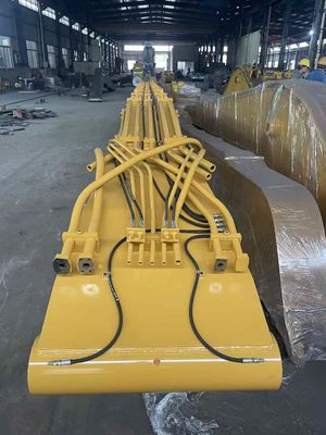 CAT349 22m Q355B エグババター パイル 駆動 腕 サイズ 腕 開口角 約160°