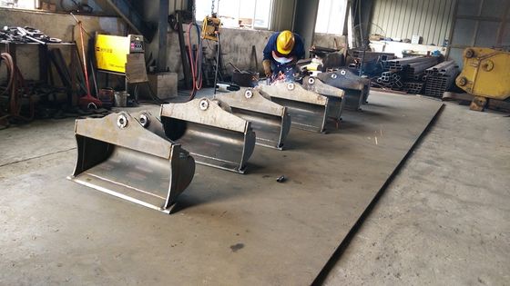 Cat312 Pc130 Skeleton Excavator Bucket , Durable Excavator Backhoe Attachments