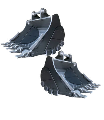 ボルボ・ロック・バケットのためのスーパーリアー・グランド・エグババター