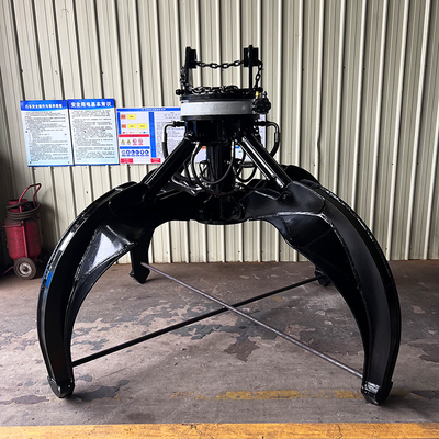 オレンジの皮の回転掘削機の石のグラブQ355B NM400 Hardox500