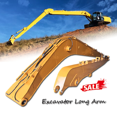 セリウムの長い腕Antiwear 18メートルの掘削機の、OEM ODMの掘削機のPC120 CAT320のための長い範囲ブーム20-50ton